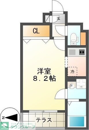 Branche金山の物件間取画像
